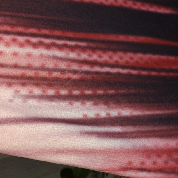 🌸 Boho Maxi Dress Festival Coverup Pink Red Tie Dye Ombre Beach L XL - Picture 5 of 16